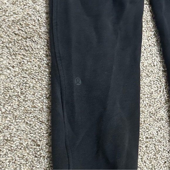 Lululemon Scuba Jogger Women’s Size 4 Drawstring Cotton Stretch Black High Rise - Picture 7 of 10